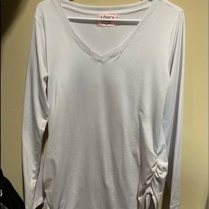 White Maternity Shirt XL